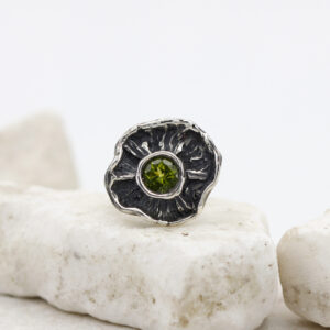 Anello in Argento 925‰ con Peridoto